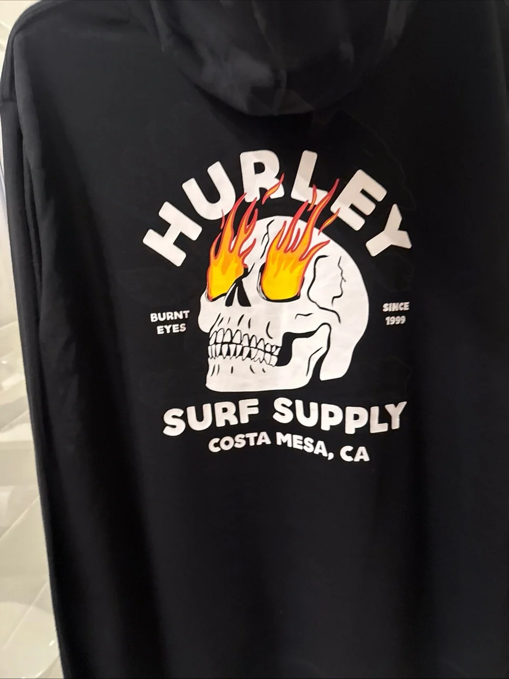Hurley Men's Black Pullover Hoodie